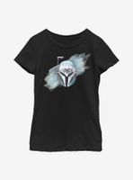 Star Wars The Mandalorian Bo-Katan Helmet Youth Girls T-Shirt