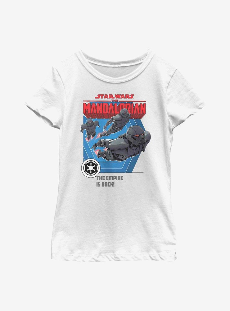 Star Wars The Mandalorian Empire Returns Youth Girls T-Shirt