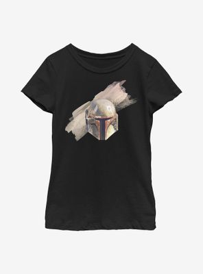 Star Wars The Mandalorian Fett Helmet Youth Girls T-Shirt