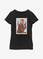 Star Wars The Mandalorian Marshal Card Youth Girls T-Shirt