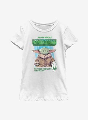 Star Wars The Mandalorian Strong Force Youth Girls T-Shirt