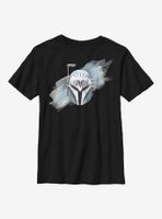 Star Wars The Mandalorian Bo-Katan Helmet Youth T-Shirt