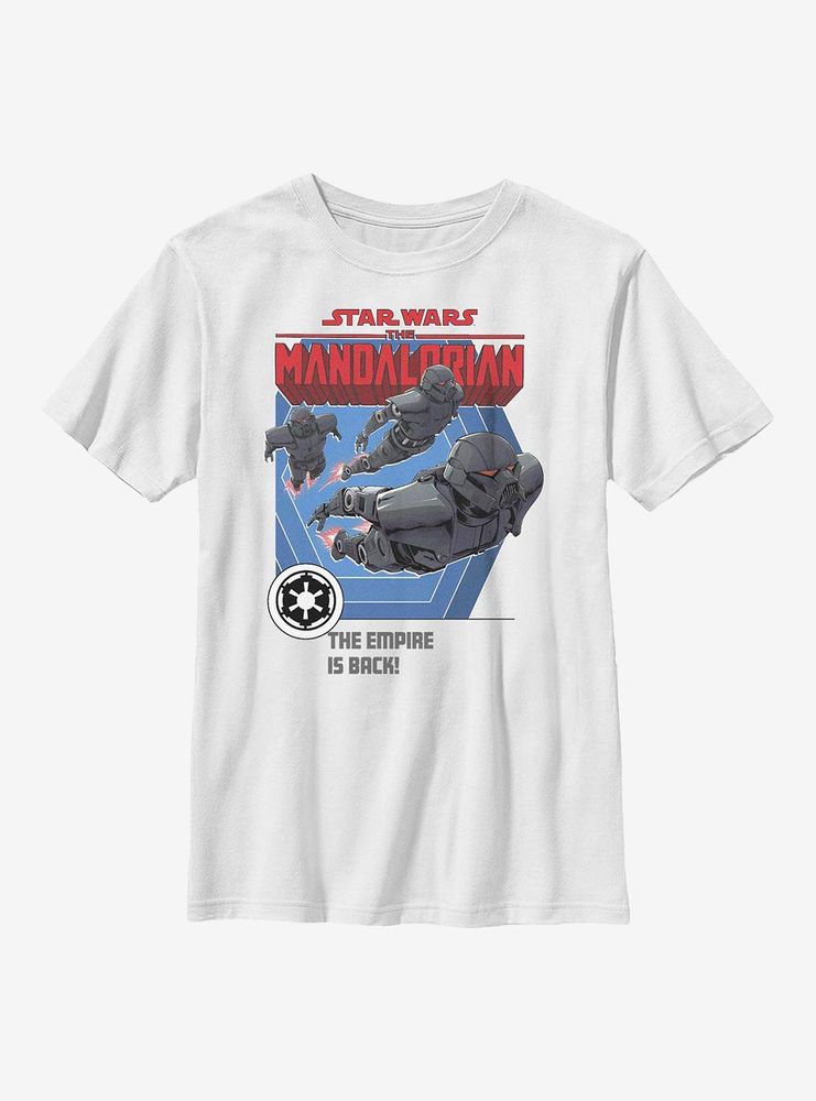 Star Wars The Mandalorian Empire Returns Youth T-Shirt