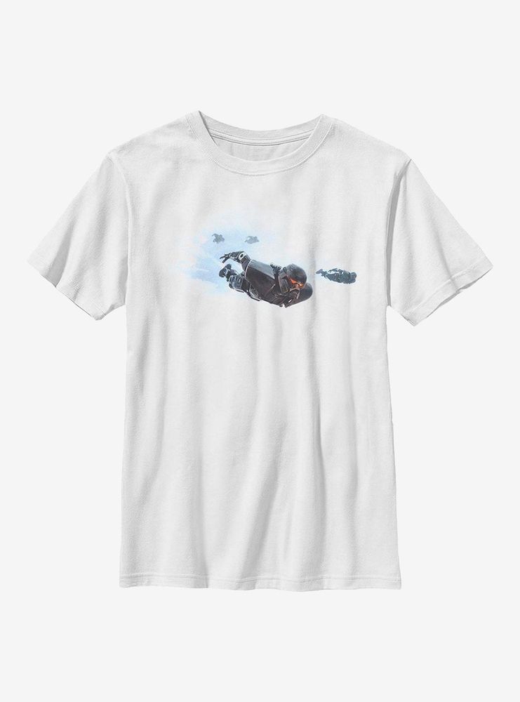 Star Wars The Mandalorian Incoming Troopers Youth T-Shirt