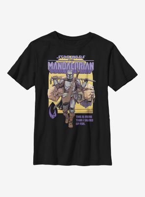 Star Wars The Mandalorian Signed Up Mando Youth T-Shirt