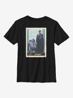 Star Wars The Mandalorian Training Begins Card Youth T-Shirt