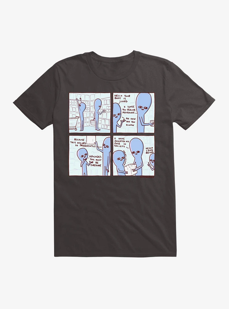 Strange Planet Long Being T-Shirt