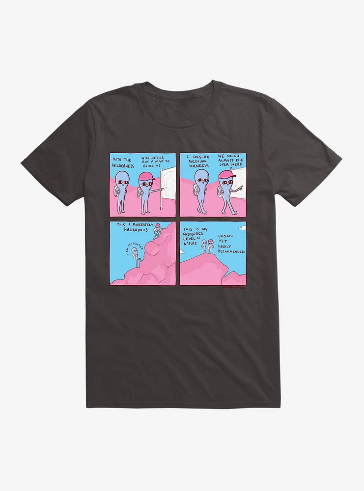 Strange Planet I Desire Medium Danger T-Shirt