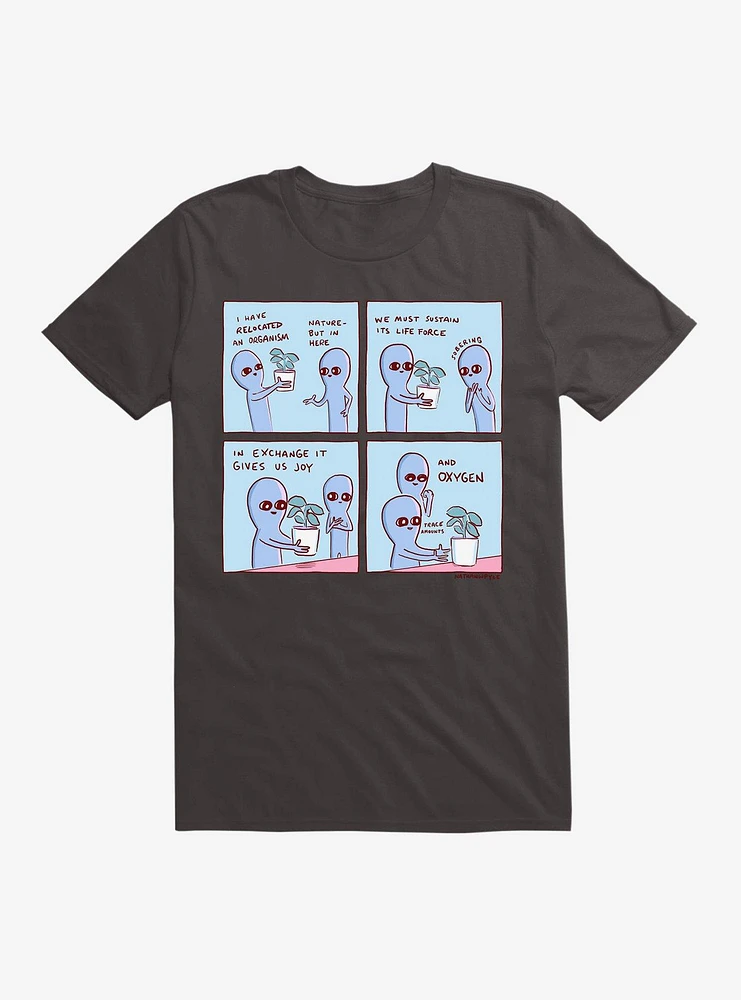 Strange Planet I Have Relocated An Organism T-Shirt