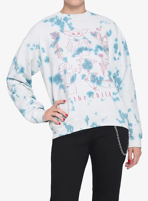 Star Wars The Mandalorian The Child Botanical Wash Girls Sweatshirt