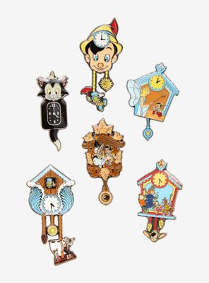 Loungefly Disney Pinocchio Clock Blind Box Enamel Pin - BoxLunch Exclusive