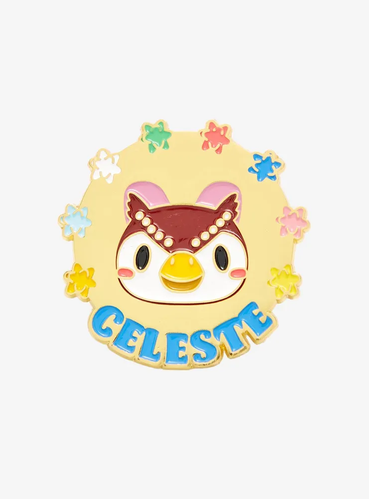 Boxlunch Nintendo Animal Crossing: New Horizons Celeste Portrait Enamel Pin  - BoxLunch Exclusive