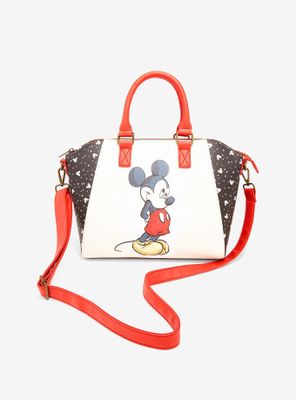 Loungefly Disney Shy Mickey Mouse Satchel Bag