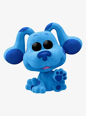 Funko Nickelodeon Blue's Clues Pop! Television Blue (Flocked) Vinyl Figure Hot Topic Exclusive