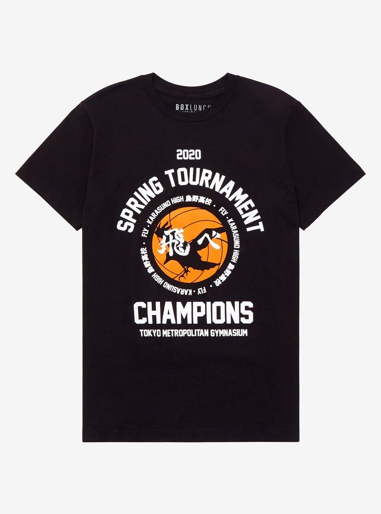 Haikyu!! Karasuno High Spring Tournament Champions T-Shirt - BoxLunch Exclusive