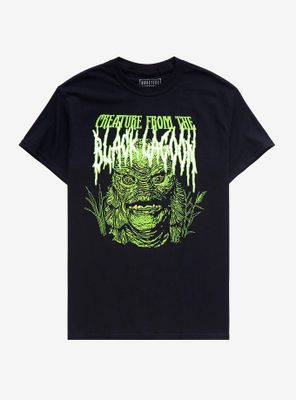 Universal Monsters Creature From The Black Lagoon Metal T-Shirt