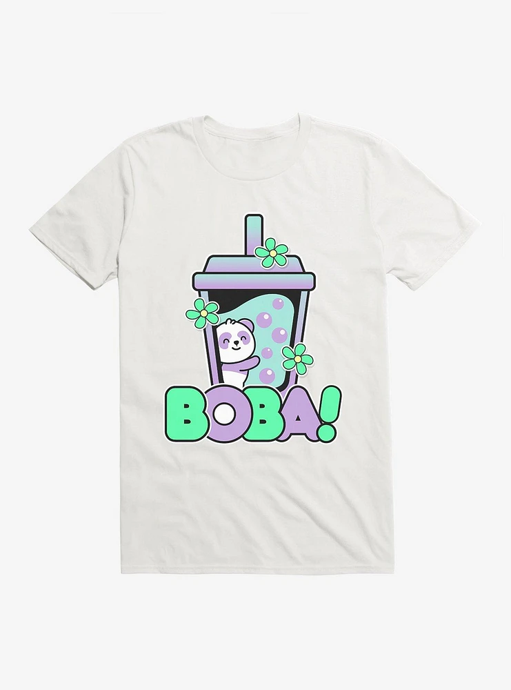 Cute Panda Boba T-Shirt