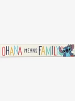 Disney Lilo & Stitch Ohana Means Family Wall Decor