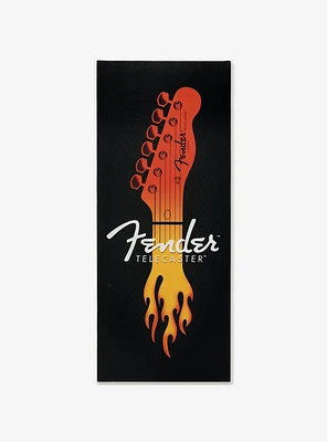 Fender Flame Canvas Wall Decor