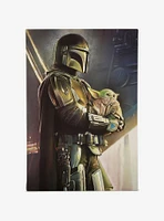 Star Wars The Mandalorian Mandalorian Canvas Wall Decor