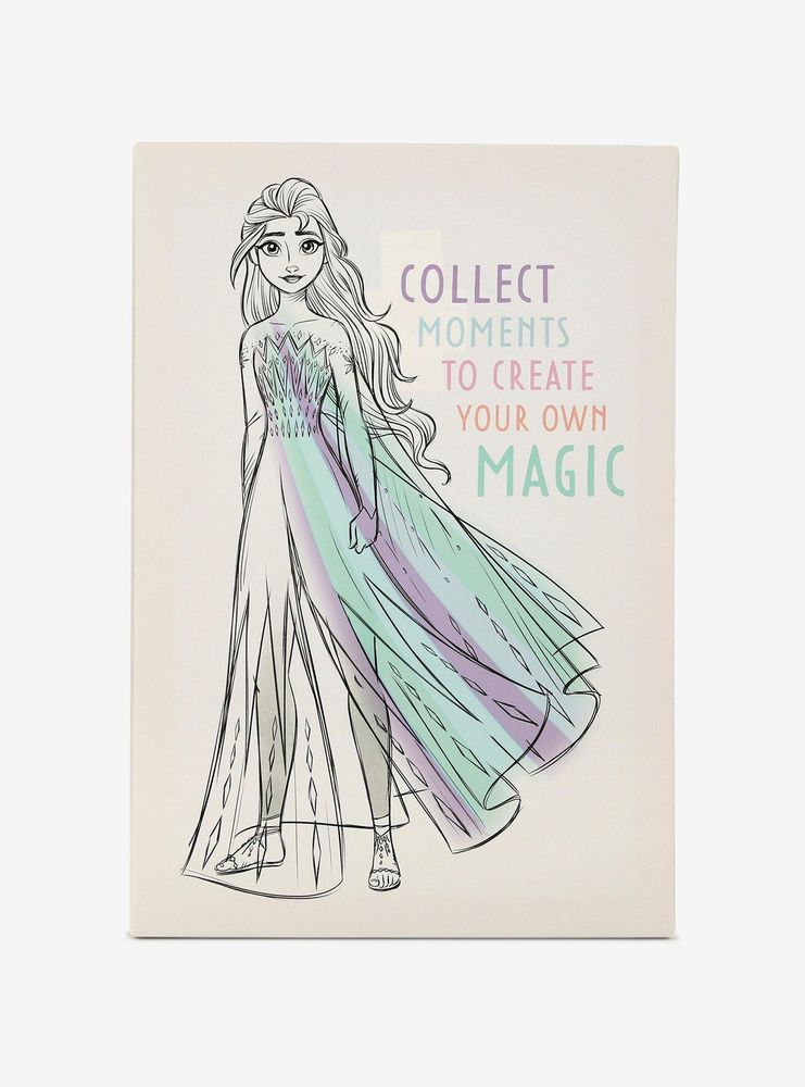 Disney Frozen Elsa Canvas Wall Decor