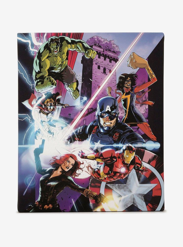 Marvel Avengers Stretched Canvas Wall Decor