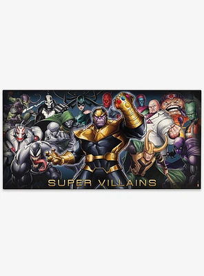 Marvel Villain Collage Wood Wall Decor