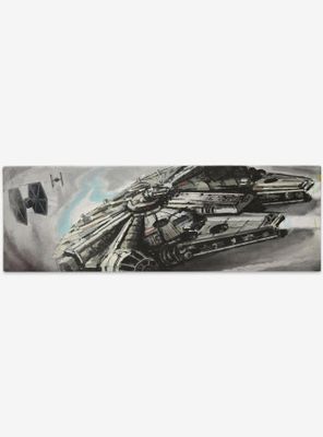 Star Wars Millenium Falcon Canvas With Backer Wall Decor