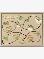 Star Wars The Mandalorian Baby Yoda Map Wood Wall Decor