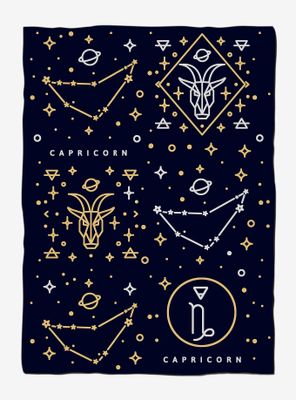 Capricorn Astrology Weighted Blanket