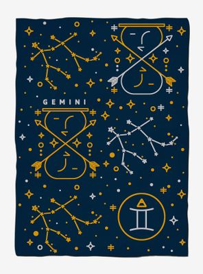 Gemini Astrology Weighted Blanket