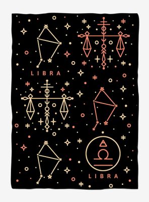 Libra Astrology Weighted Blanket