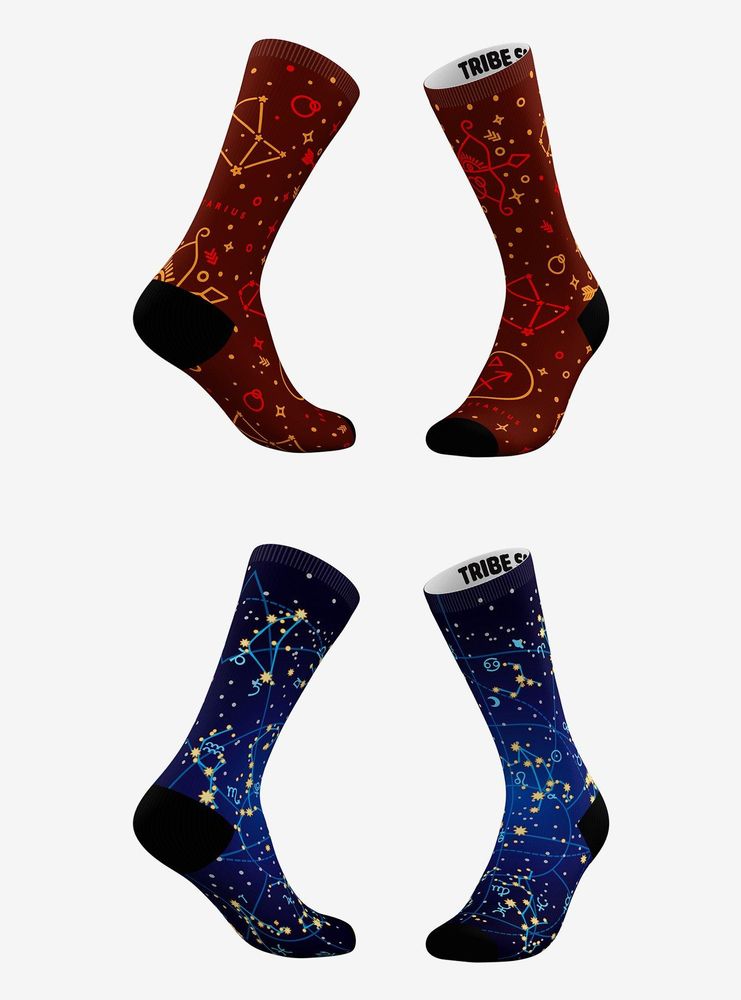 Sagittarius Astrology Socks 2 Pack