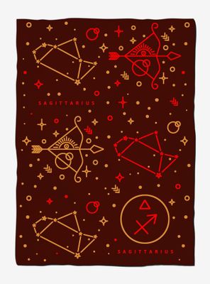 Sagittarius Astrology Weighted Blanket