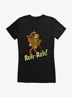 Scooby-Doo Ruh-Roh! Shaggy And Scooby Girls T-Shirt