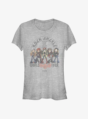 Bratz Rock Angelz World Tour Girls T-Shirt