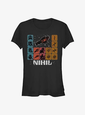 Star Wars: The High Republic Periodic Nihil Table Girls T-Shirt