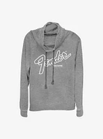 Fender Logo Cowlneck Long-Sleeve Girls Top