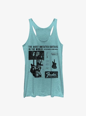 Fender Litho Ad Girls Tank