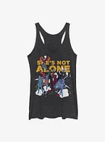 Marvel Avengers She's Not Alone Girls Tank