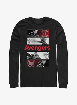 Marvel Avengers Color Pop Long-Sleeve T-Shirt