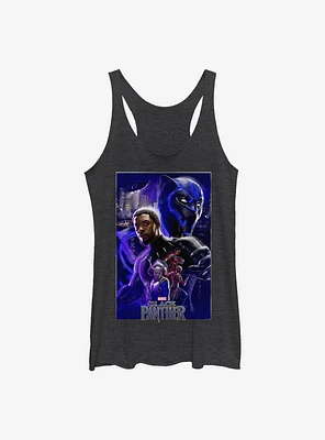 Marvel Black Panther Movie Poster Girls Tank