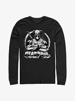 Marvel Deadpool For Hire Long-Sleeve T-Shirt