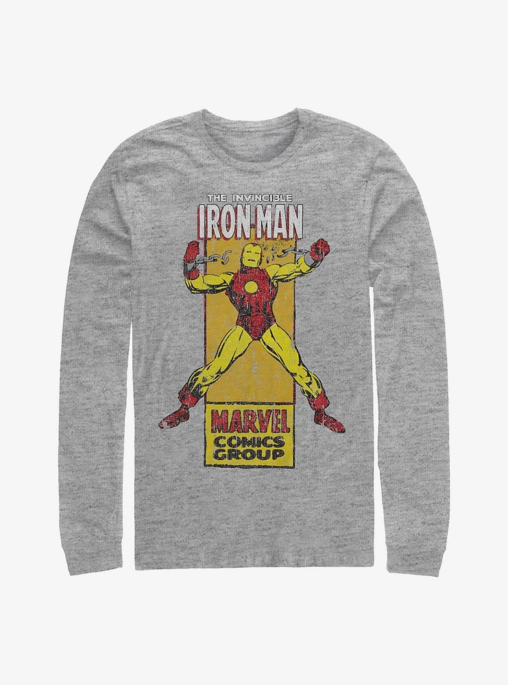 Marvel Iron Man Icon Long-Sleeve T-Shirt