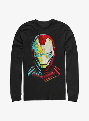 Marvel Iron Man Pieced Long-Sleeve T-Shirt