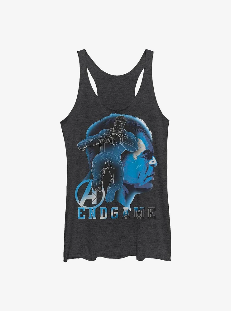 Marvel The Hulk Endgame Silhouette Girls Tank