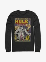 Marvel The Hulk Comic Cover Long-Sleeve T-Shirt