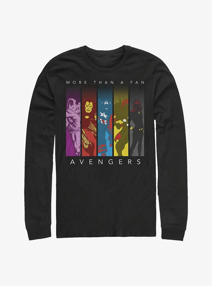 Marvel Avengers More Than A Fan Long-Sleeve T-Shirt