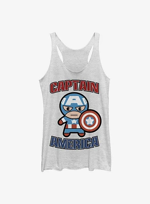 Marvel Captain America Kawaii Girls Tank
