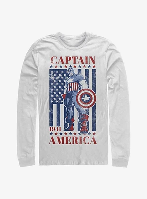 Marvel Captain America 1941 Long-Sleeve T-Shirt